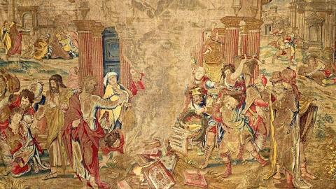 ‘The Burning of the Pagan Books’ 